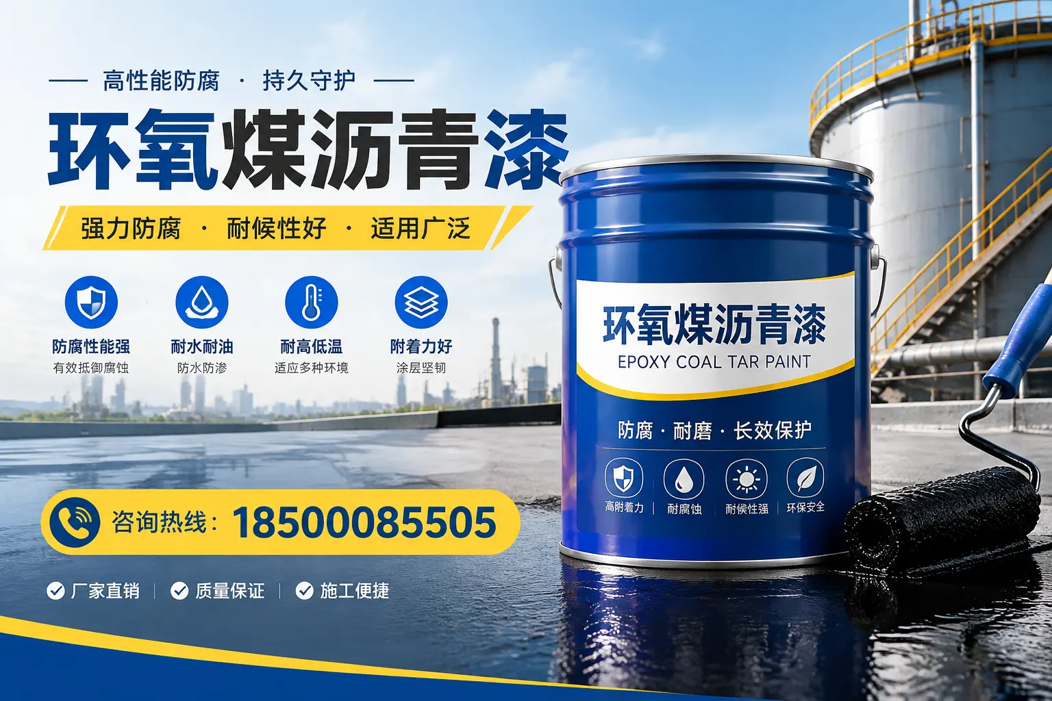 环氧煤沥青漆的储存与运输注意事项，北安企业须知